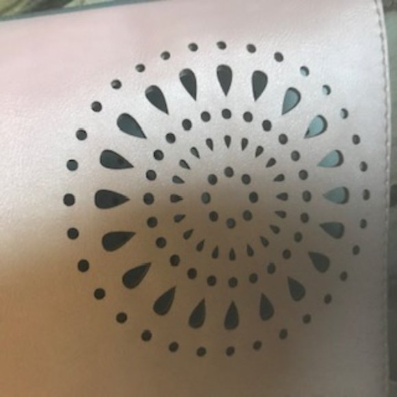 NWOT large pink cutout tote - Picture 6 of 8